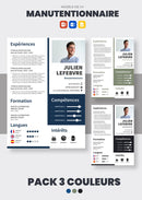 pack cv manutentionnaire