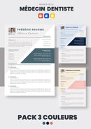 pack cv médecin dentiste