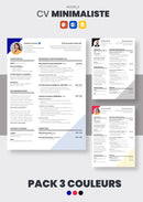 Pack cv minimaliste