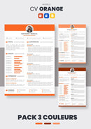 Pack cv orange