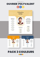 pack cv ouvrier polyvalent