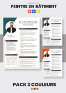 pack cv peintre en bâtiment