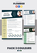 pack cv plombier chauffagiste