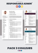 pack cv cadre administratif