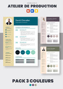 pack cv responsable production