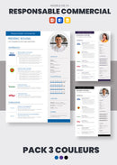 pack cv responsable commercial