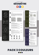 pack cv technicien géomètre