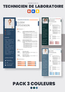 pack cv technicien de laboratoire