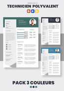 pack cv technicien polyvalent
