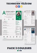 pack cv technicien fibre optique