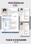 pack cv téléconseiller