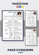 pack cv traducteur