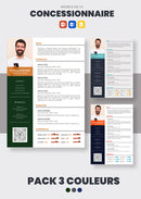 pack cv concessionnaire automobile