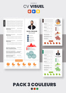 Pack cv visuel