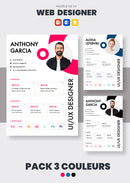 pack cv web designer
